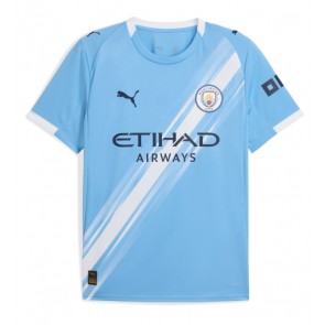 Billiga Manchester City Erling Haaland #9 Hemmatröja 2025-26 Kortärmad